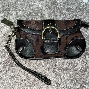 Brown Wristlet